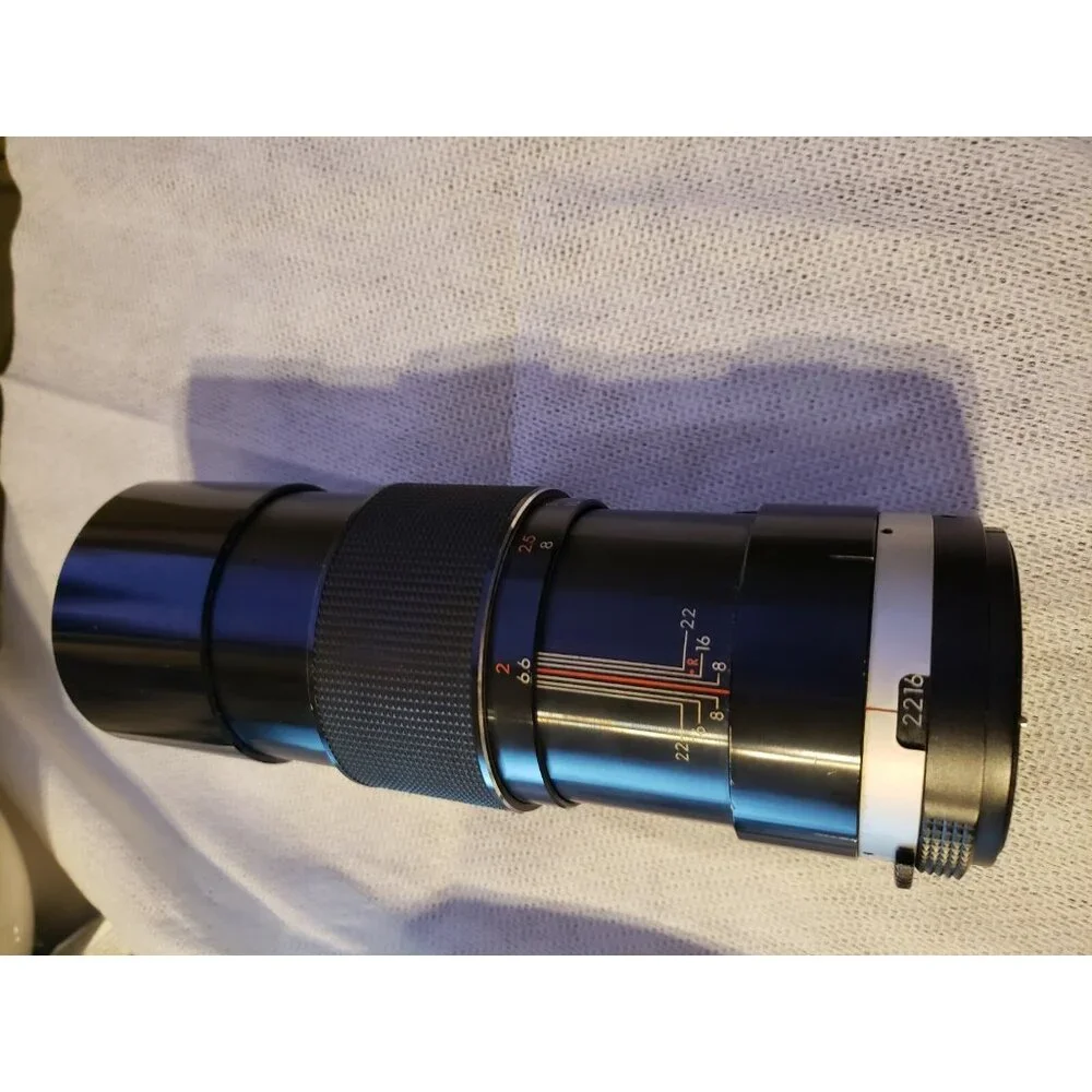 Auto Tamron 1:3.5 f=200mm No.198696 Camera Focal Lens for Pentax Made in Japan